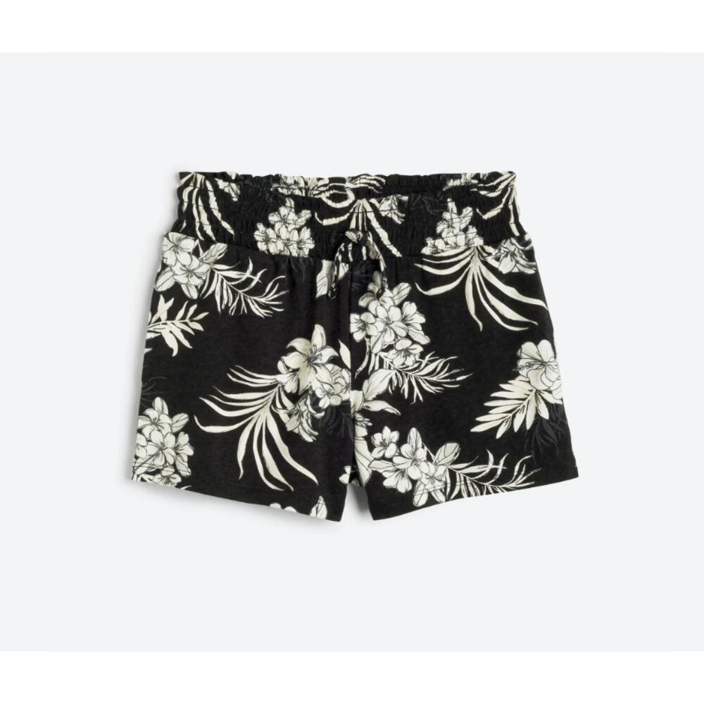 Bixby Nomad Tropical Floral Smocked Waist Shorts NWT Girls 6-7